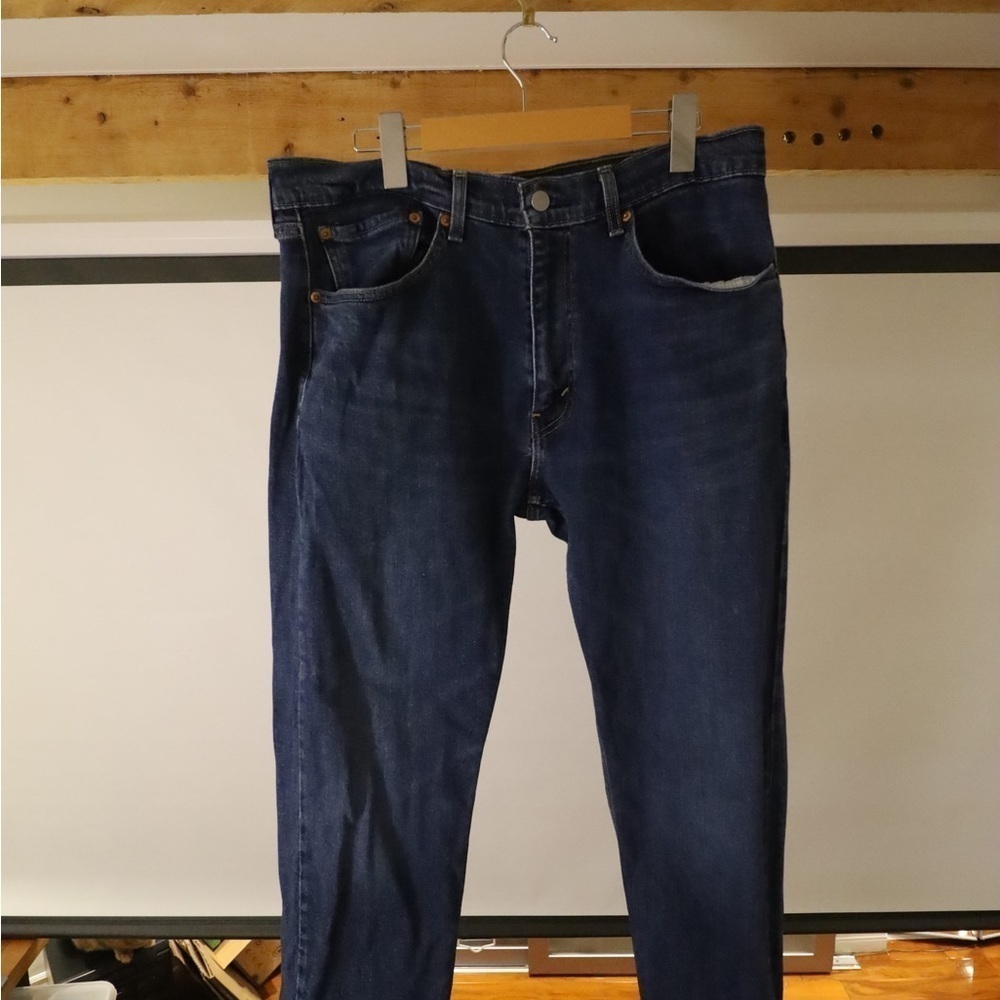 LEVIS 505 straight relaxed fit jeans pants 34x30 - Picture 4 of 5